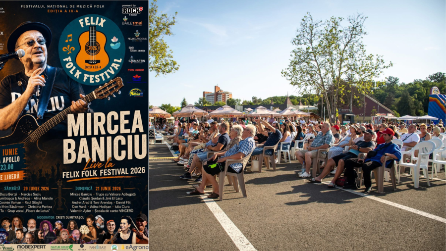 Stațiunea Băile Felix devine, pentru două seri, capitala muzicii folk, a culturii și a  întâlnirilor literare