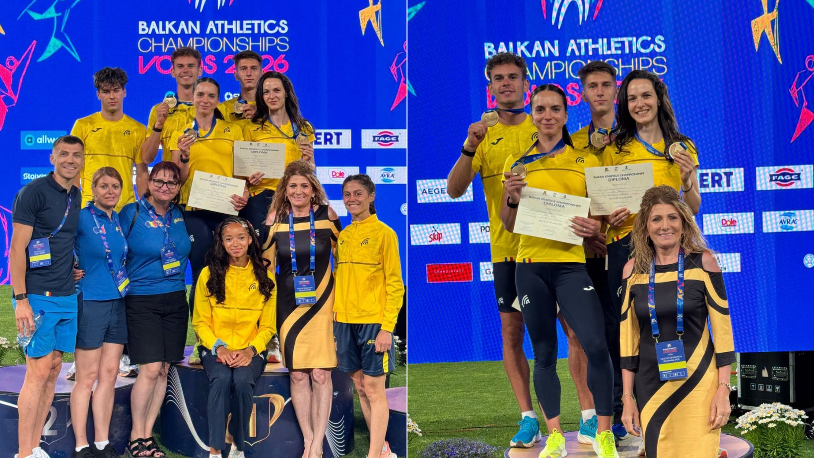Atleții români au câștigat 8 medalii la Campionatele Balcanice de la Volos