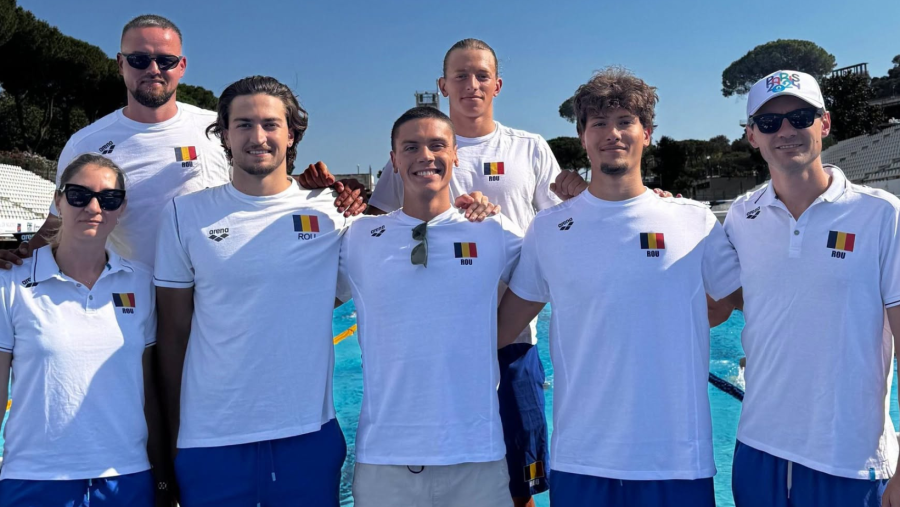 Patru înotători români concurează la  celebrul concurs de înot în bazin de 50 m Trofeo Settecolli