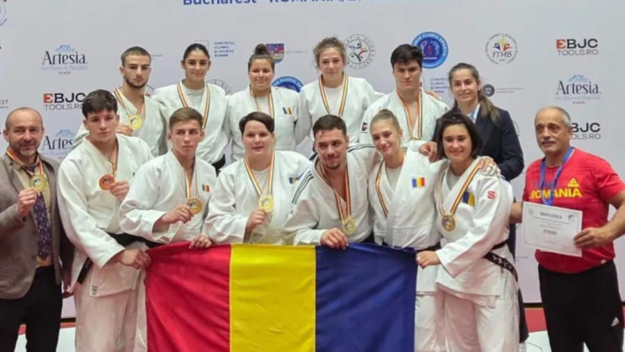 Au cucerit 16 medalii și au dus România pe locul 1 la Campionatul Balcanic de Judo U21