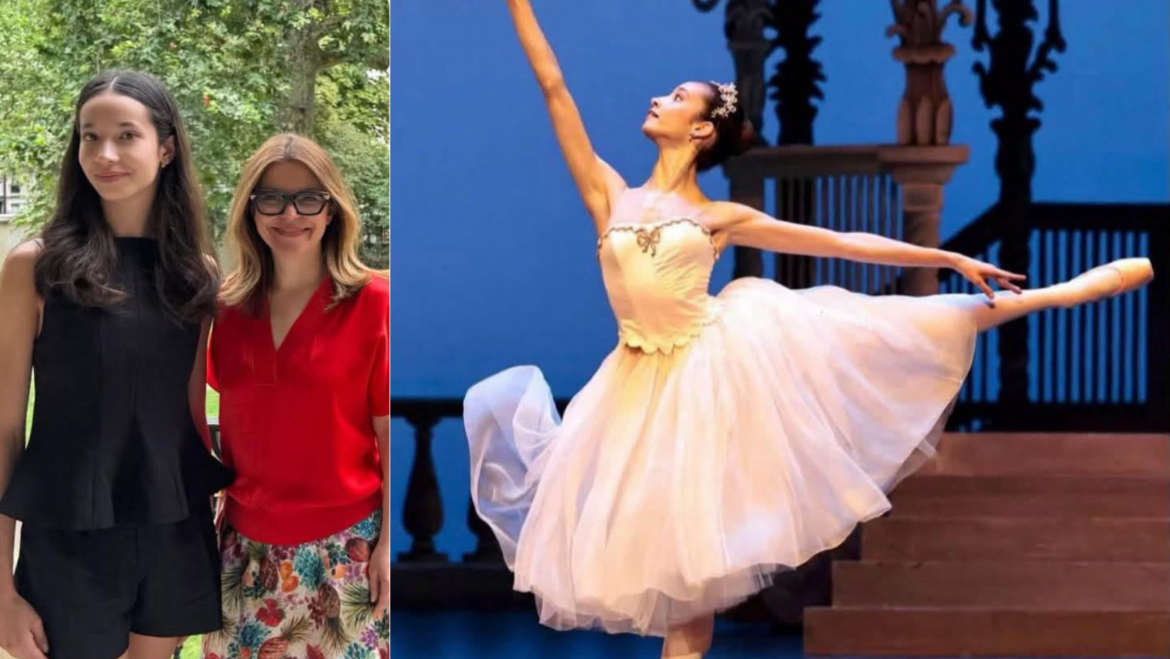 La doar 16 ani, Carina Giorgiu devine prima româncă membră a corpului de balet al Operei Naționale din Paris