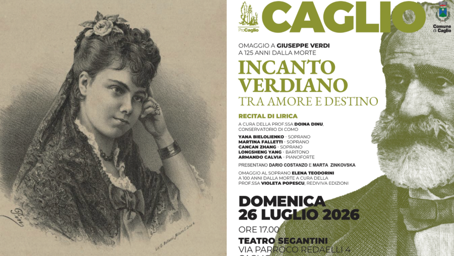 Legendara soprană Elena Teodorini, omagiată la Teatrul Segantini din Caglio la 100 de ani de la trecerea la cele veșnice