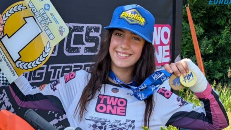 Performanță istorică: Theodora Gumeniuc, primul titlu european FIM Europe la motocross obținut de un sportiv român
