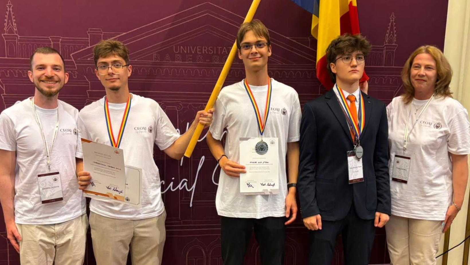 Elevii români au câștigat 2 medalii de argint și 1 de bronz la prima ediție a Olimpiade Central-Europene de Inteligență Artificială – CEOAI 2026