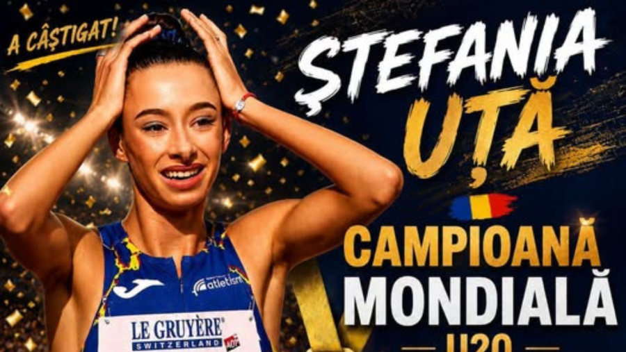 Ștefania Uță este Campioană mondială U20 la 400 m garduri