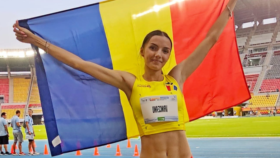 Daria Vrînceanu a câștigat medalia de argint la triplusalt, la Mondialele de la Eugene