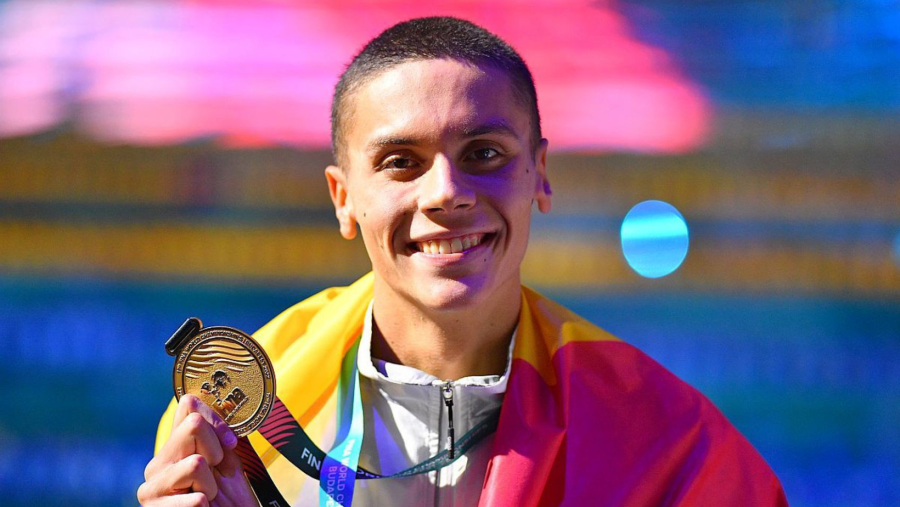 FENOMENAL! David Popovici a câștigat medalia de aur la Paris!  Este al treilea titlu continental la 100m liber