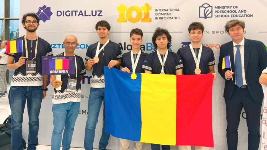 Elevii români au câștigat 4 medalii la Olimpiada Internațională de Informatică de la Tashkent