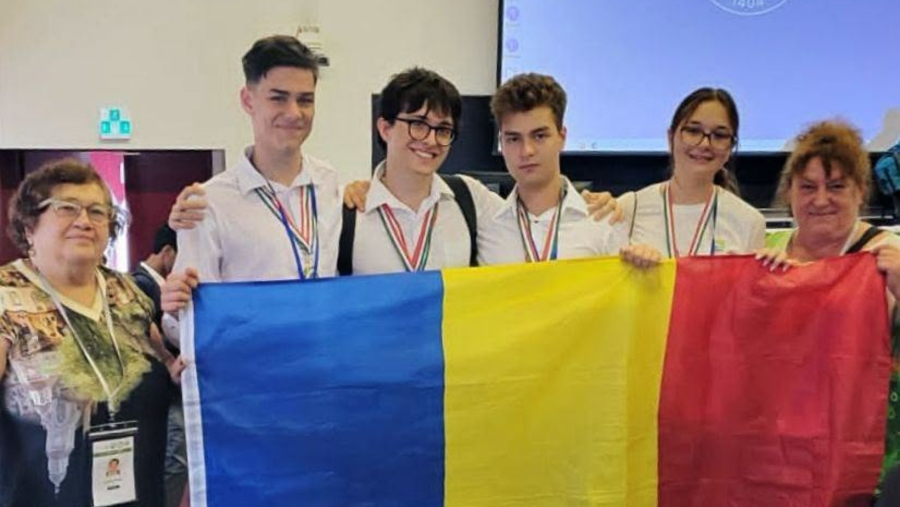 Elevii români au câștigat 4 medalii de aur, 2 de argint și 3 de bronz la Olimpiada Internațională ”Științele Pământului”