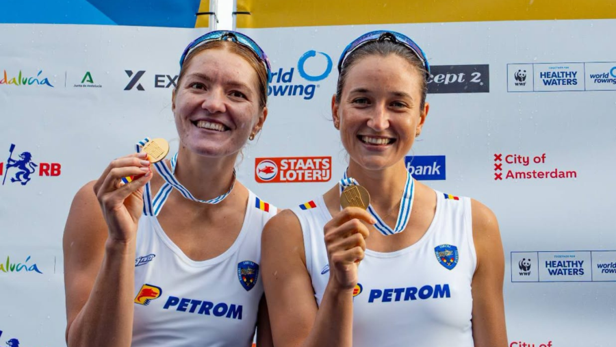 Simona Radiș și Adriana Adam, medaliate cu aur la Campionatele Mondiale de Canotaj de la Amsterdam