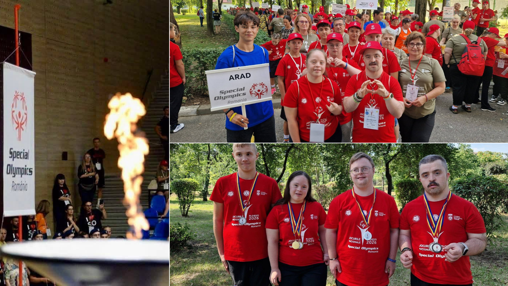 Bravii arădeni au câștigat 6 medalii la Jocurile Naționale Special Olympics România
