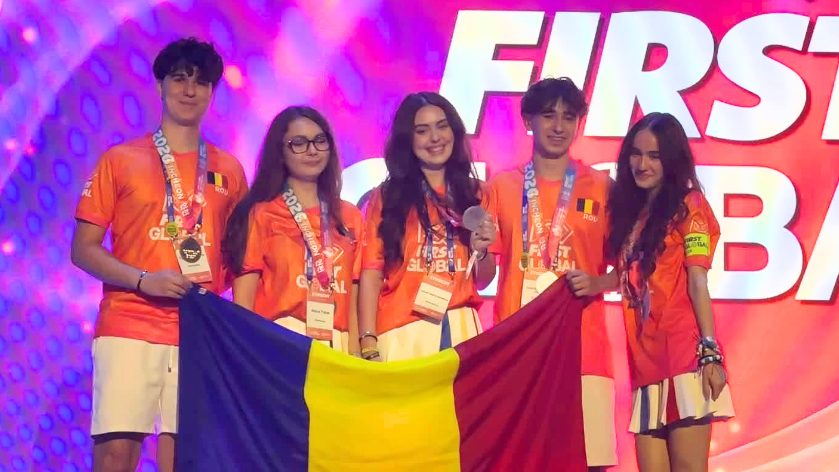 Elevii români au câștigat medalia de argint la Olimpiada Internațională de Robotică din Coreea de Sud