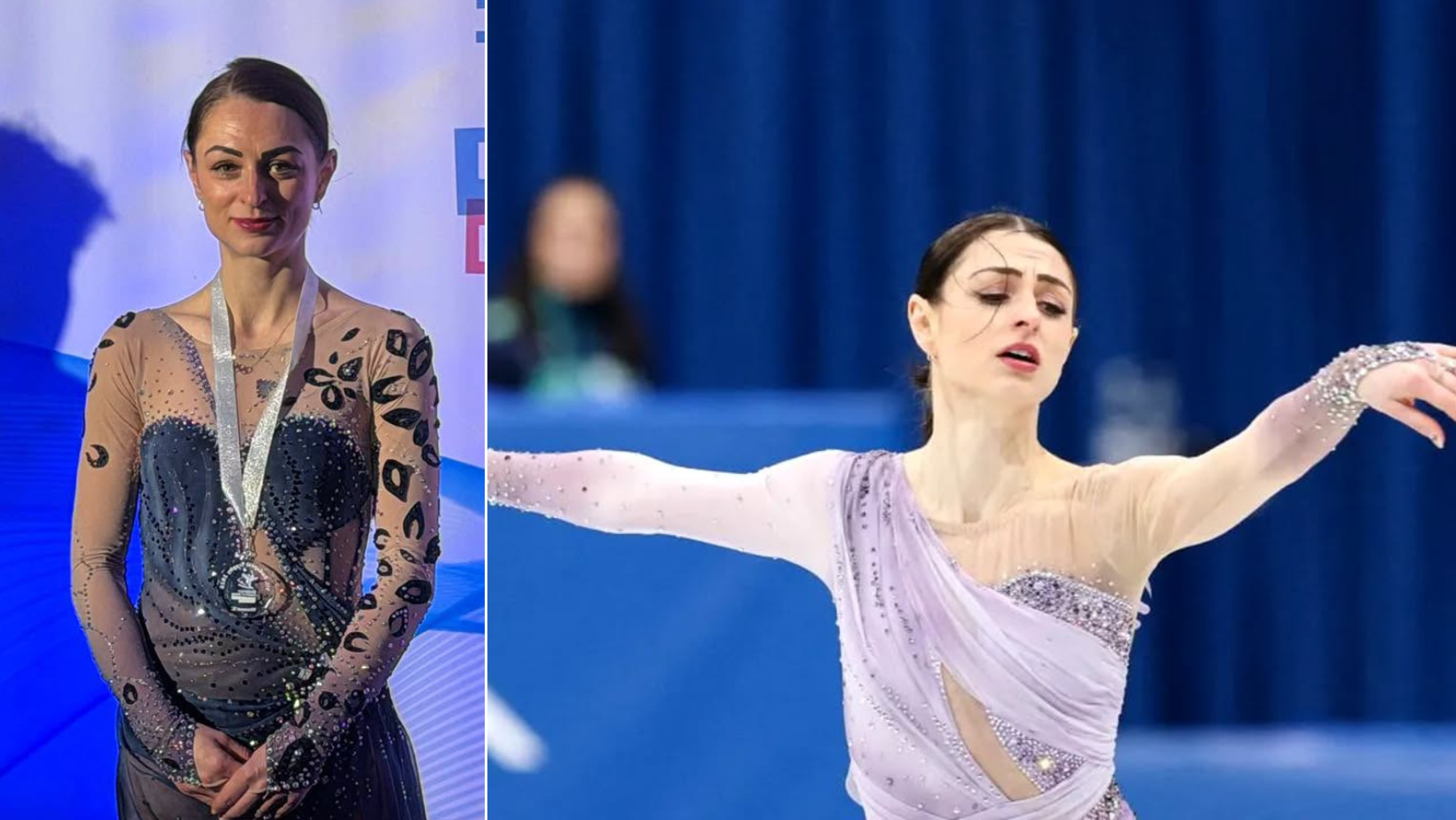 Julia Sauter, prima româncă din istoria patinajului medaliată la o competiție din seria Challenger